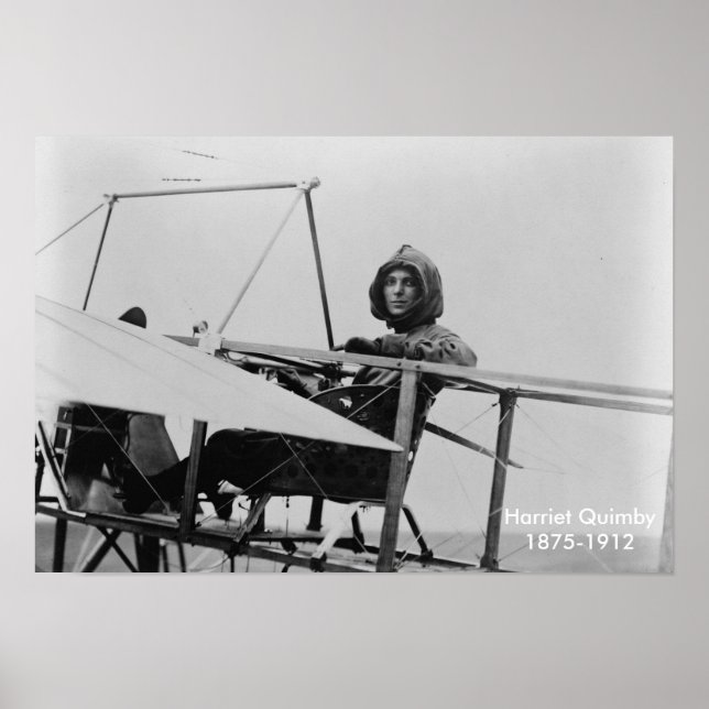 Harriet Quimby Poster 13"x19" (Vorne)