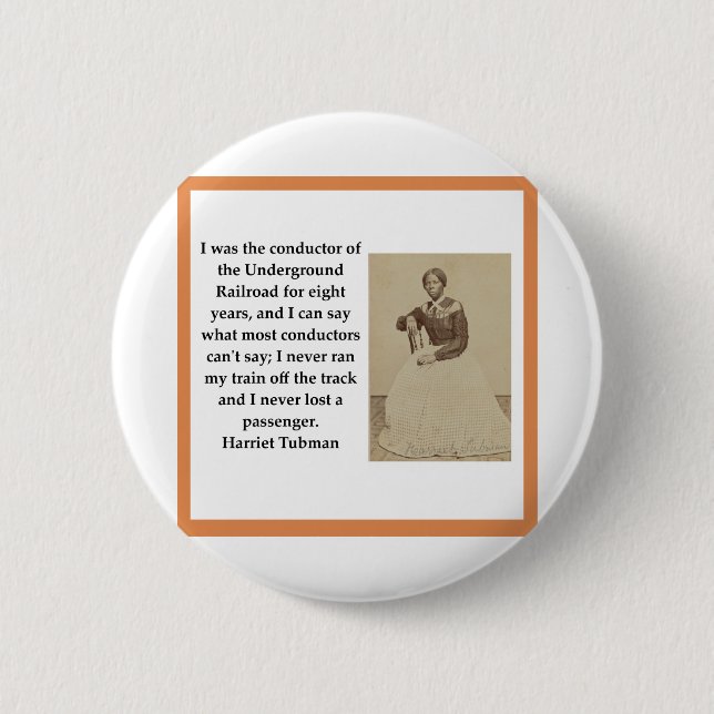Harriet Tubman Button (Vorderseite)