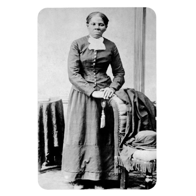 Harriet Tubman Conductor Untergrund Railroad Magnet (Vertikal)