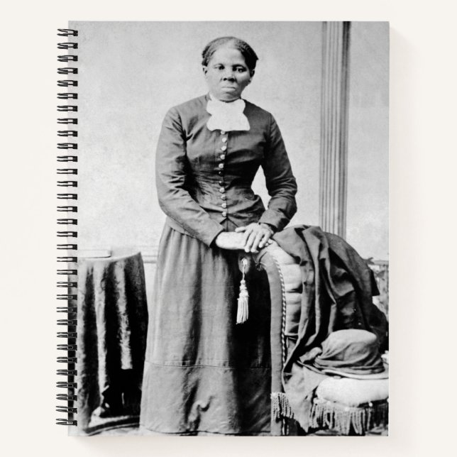 Harriet Tubman Conductor Untergrund Railroad Notizbuch (Vorderseite)