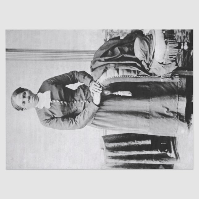 Harriet Tubman Conductor Untergrund Railroad Seidenpapier (Vorderseite)