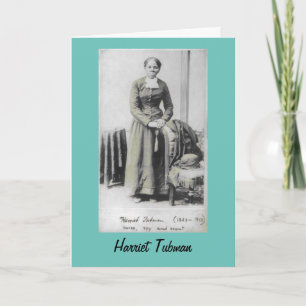 Harriet Tubman Inspiration Karte