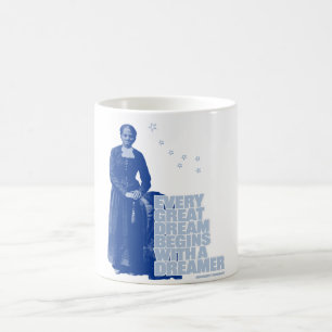Harriet Tubman - Jeder große Traum Kaffeetasse