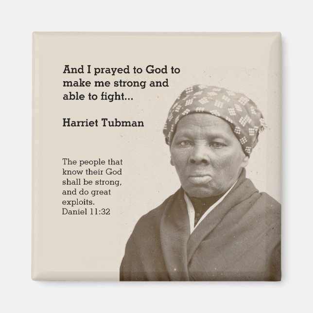 HARRIET TUBMAN MAGNET (Vorne)