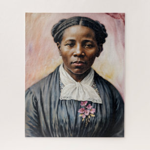 Harriet Tubman Original Portrait Art Puzzle