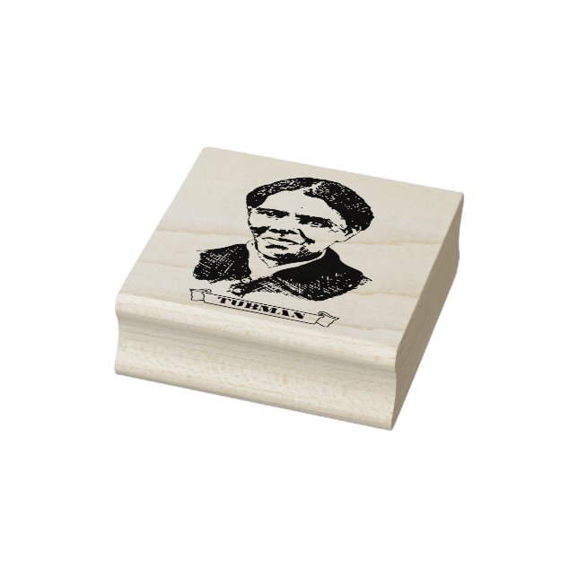 Harriet Tubman über Ihre 20-Dollar-Bill-Rubber-Bri Gummistempel (Stempel)