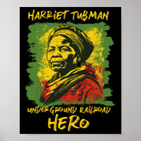 Harriet Tubman Untergrund Railroad Hero Black