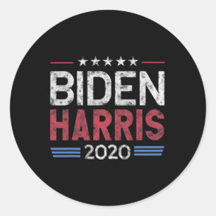 Harris 2020 Joe Biden Kamala Harris 2020 T-Shirt-G Runder Aufkleber