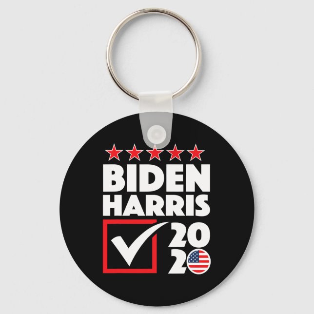 Harris 2020 US-Wahldemokratie Party Politisches Schlüsselanhänger (Vorderseite)