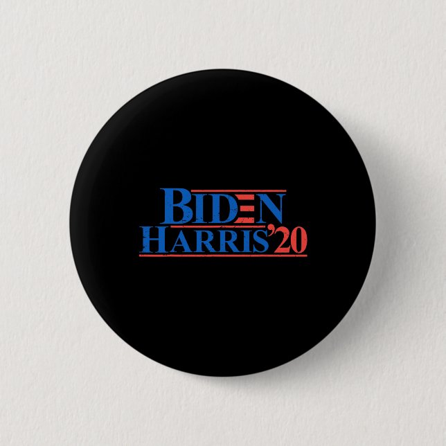 Harris 2020 Vizepräsident Pres störte Joe Kam Button (Vorderseite)