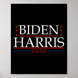 Harris 2020 Wahl des amerikanischen Präsidenten Ab Poster