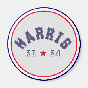 Harris 2024 Athletic Word Art Magnet