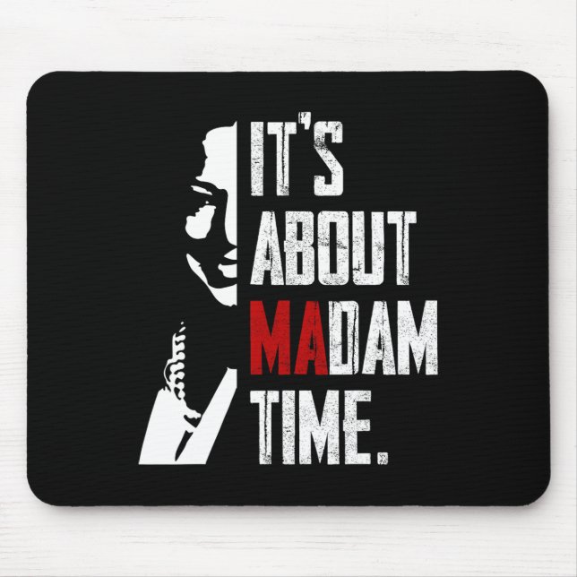 Harris 2024 Es geht um Frau Time President Electi Mousepad (Vorne)