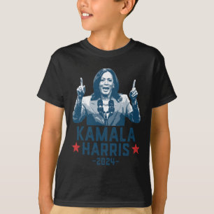 Harris 2024 Flag Kamala Harris für den Präsidenten T-Shirt