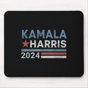 Harris 2024 Für den Wahlkampf des Präsidenten  Mousepad