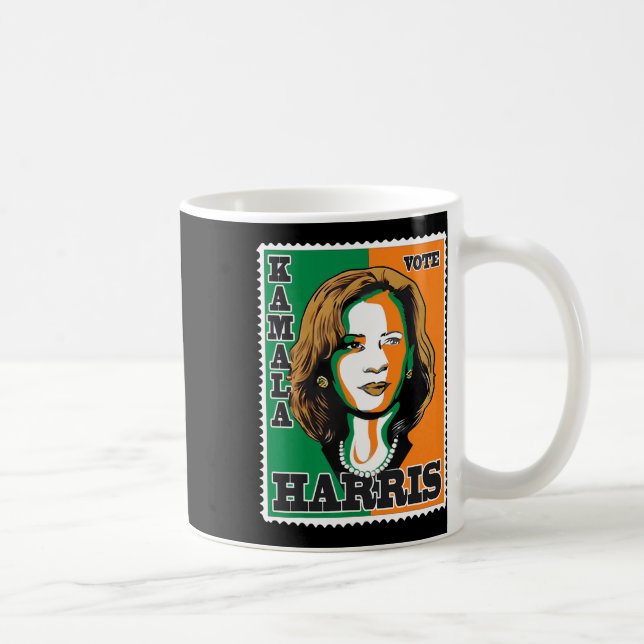 Harris 2024 Kamala für Präsident 1 Kaffeetasse (Rechts)