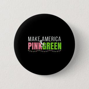 Harris 2024 macht Amerika rosa und grüne Kamala Ha Button