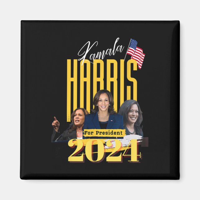 Harris 2024 magnet (Vorne)
