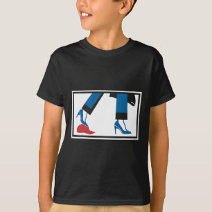 Harris 2024 Retro Comma La Red Hat Anti Trump T-Shirt