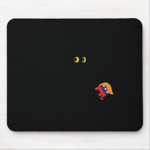 Harris 2024 Sieg Schwarze Katze Vs Elefant Trump Mousepad