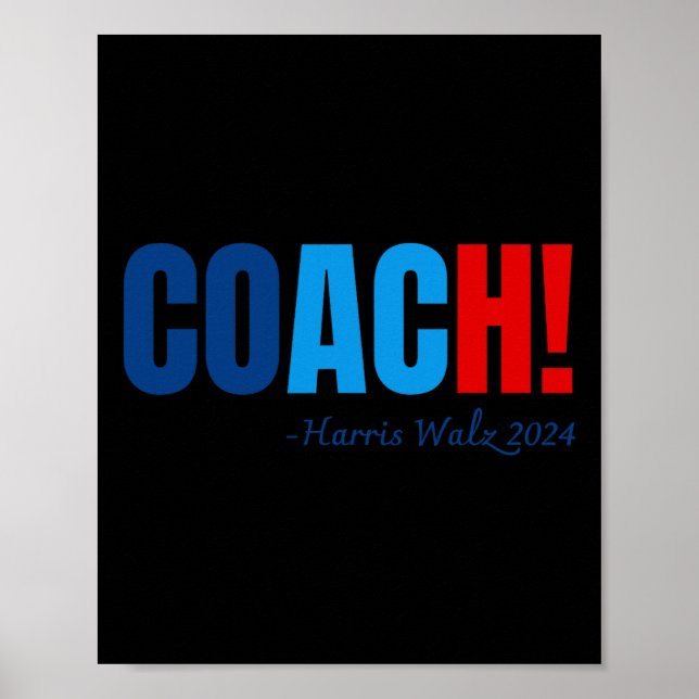 Harris 2024 Tim Wheimer Coach Poster (Vorne)