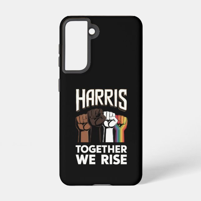 Harris 2024 Wahl LGBT Kamala Harris 2024 Samsung Galaxy Hülle (Rückseite)