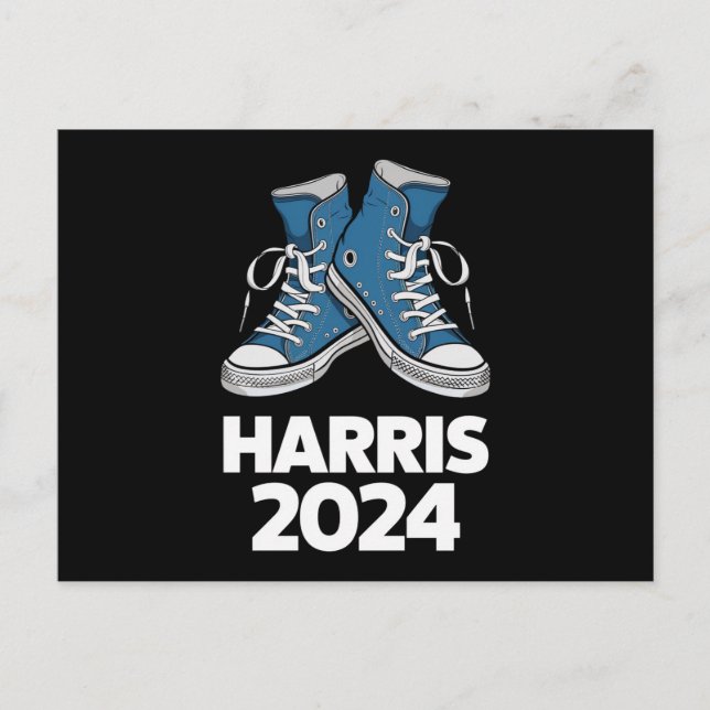 HARRIS 2024 Wahl Präsident Kamala Wahlsieger Postkarte (Vorderseite)