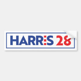Harris 2028 autoaufkleber