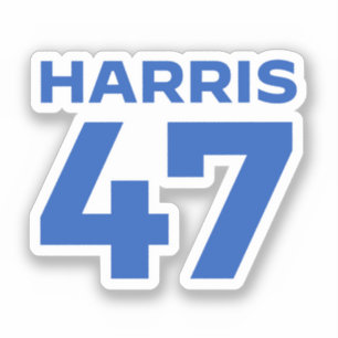 Harris 47 aufkleber