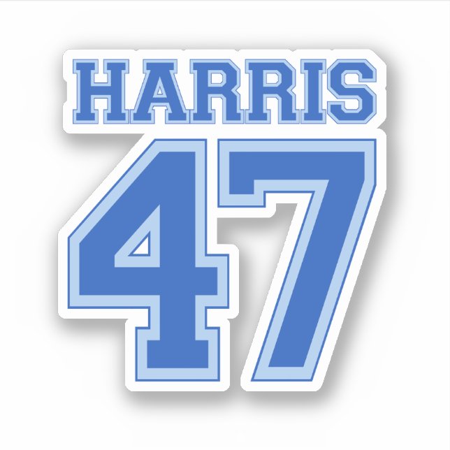 HARRIS 47 AUFKLEBER (Vorderseite)