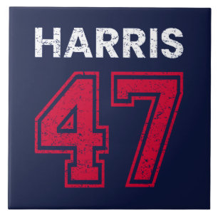 Harris 47 I - Kamala Harris für den Präsidenten Fliese