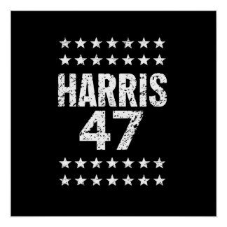 HARRIS 47 POSTER