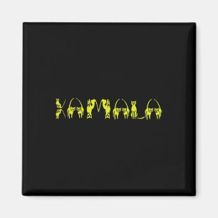 Harris Cat Lettering Positiver Witz 15 Magnet