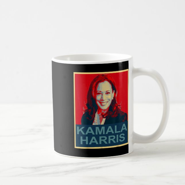 Harris Erste Vizepräsidentin Einweihung Da Kaffeetasse (Rechts)
