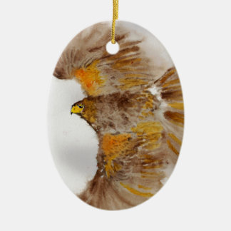 Harris feilbieten, Raubvogel Keramikornament