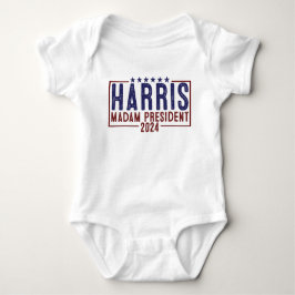 Harris Frau Präsidentin 2024 Baby Strampler