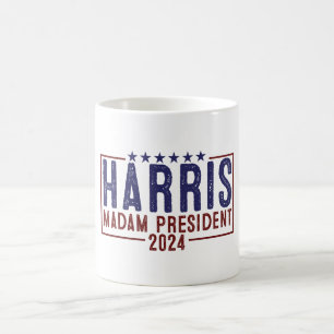 Harris Frau Präsidentin 2024 Kaffeetasse