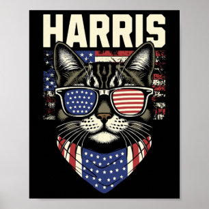 Harris für den Präsidenten 2024 Poster