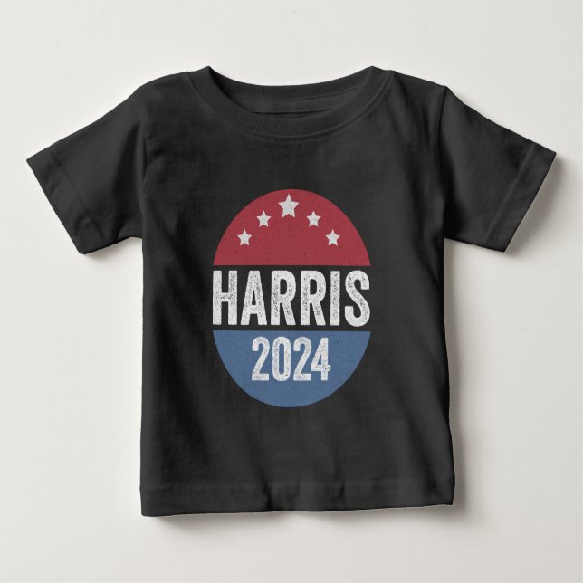 Harris für die Demokraten bei den Präsidentschafts Baby T-shirt (Vorderseite)