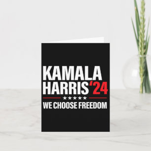 Harris für die Präsidentschaftswahl 2024 - Wir ent Karte