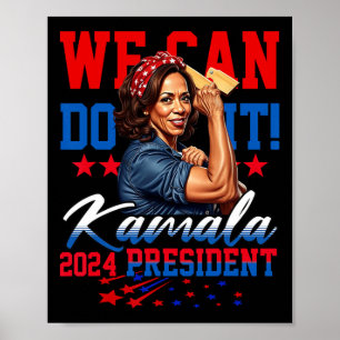 Harris für Präsident 2024 - Wir können es schaffen Poster