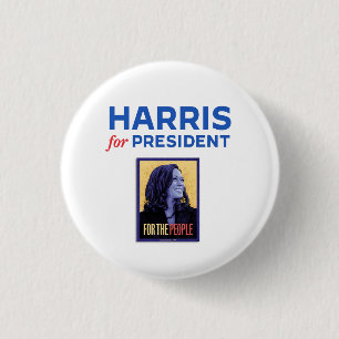 Harris für Präsident / Kamala Harris für Präsident Button