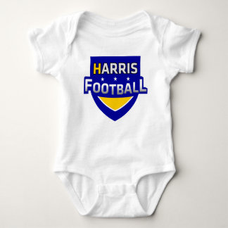 Harris-Fußball-Baby-Ausstattung Baby Strampler