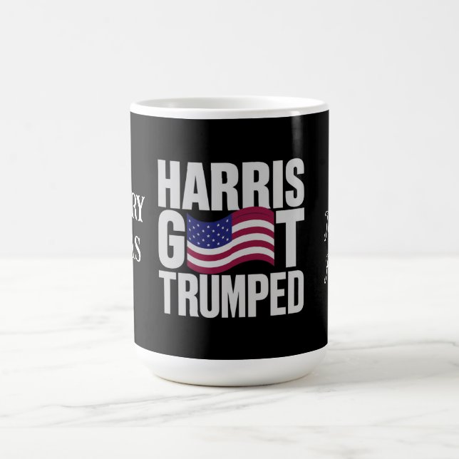 Harris Got Trumps ultimativen politischen Humor Kaffeetasse (Mittel)