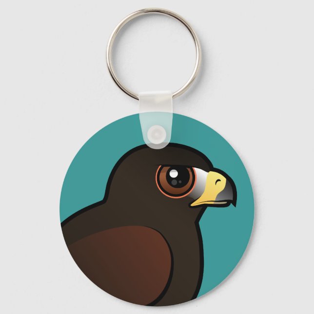 Harris Hawk Schlüsselanhänger (Vorderseite)