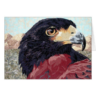 Harris Hawk textile