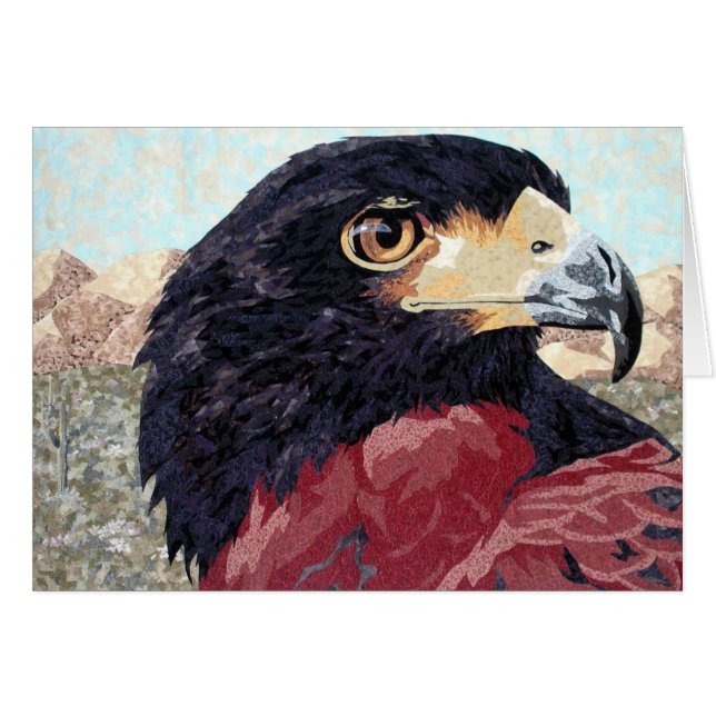 Harris Hawk textile (Vorderseite (Horizontal))