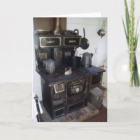 "Harris House Kitchen Stove" Gute Besserung Karte