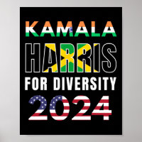 Harris India Jamaica Flag Diversity 2024