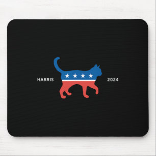 Harris-Katze 2024 - Abstimmung für Kamala Wheimer Mousepad